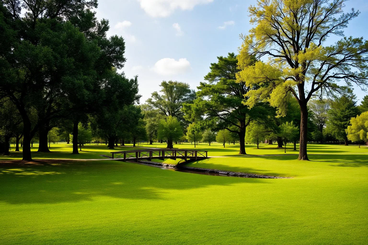 Green space and tree canopy near the Sharon Woods neighborhood, Charlotte